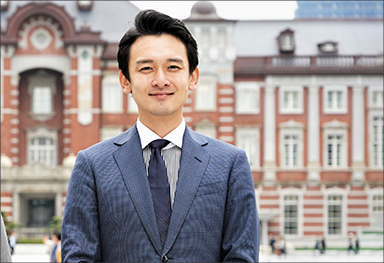 インタビュー風景