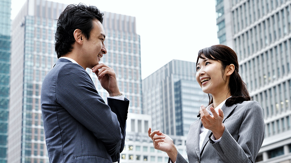 インタビュー風景